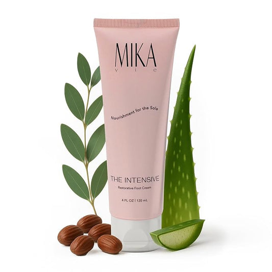 Luxury Foot Cream for Dry Cracked Heels | 25% Urea Cream for Feet with Vitamin E | Foot Moisturizer & Cracked Heel Treatment | Naturally Scented, Paraben and Phthalate Free