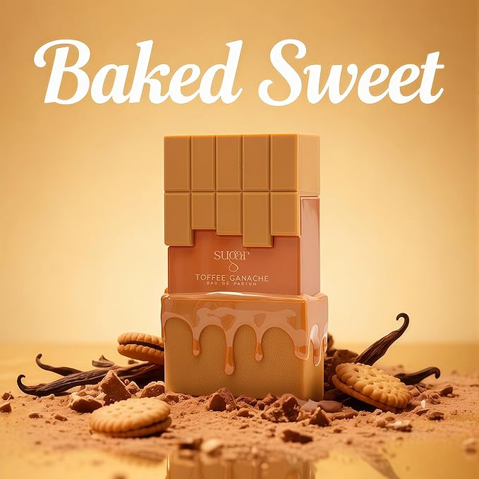 Long-Lasting Gourmand Eau de Parfum for Women - Toffee Canache Original Fragrance 100ml, Premium Perfumes for Women with Edible Notes