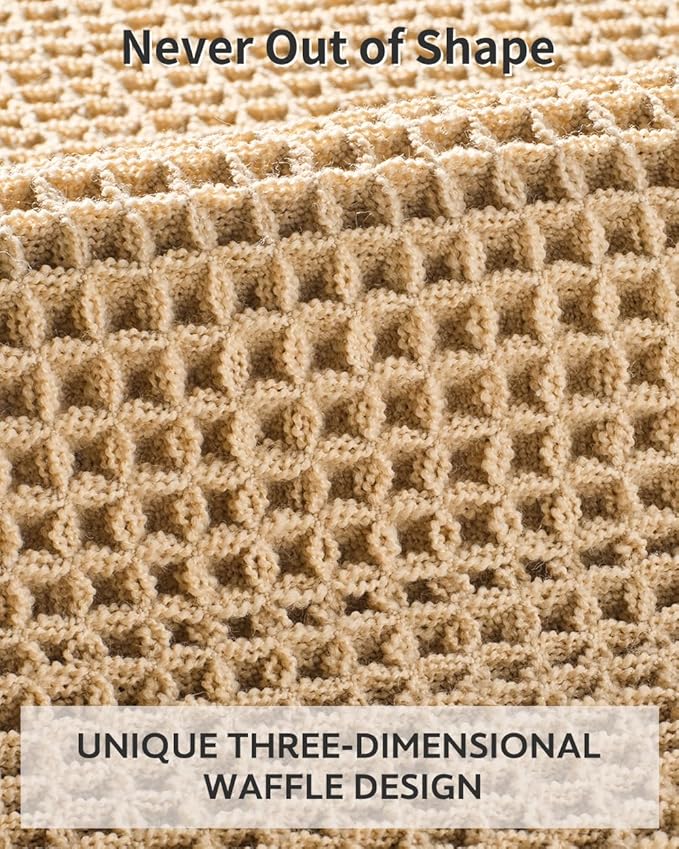 tchdio Waffle Bath Mat-Runner Rug, Super Absorbent Non Slip Bath Mats for Bathroom Machine Washable Long Rugs with Tassels, Bath Rugs for Bathroom Floor Beside Tub, 2' x 6'