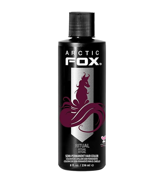ARCTIC FOX Vegan and Cruelty-Free Semi-Permanent Hair Color Dye (8 Fl Oz, RITUAL)
