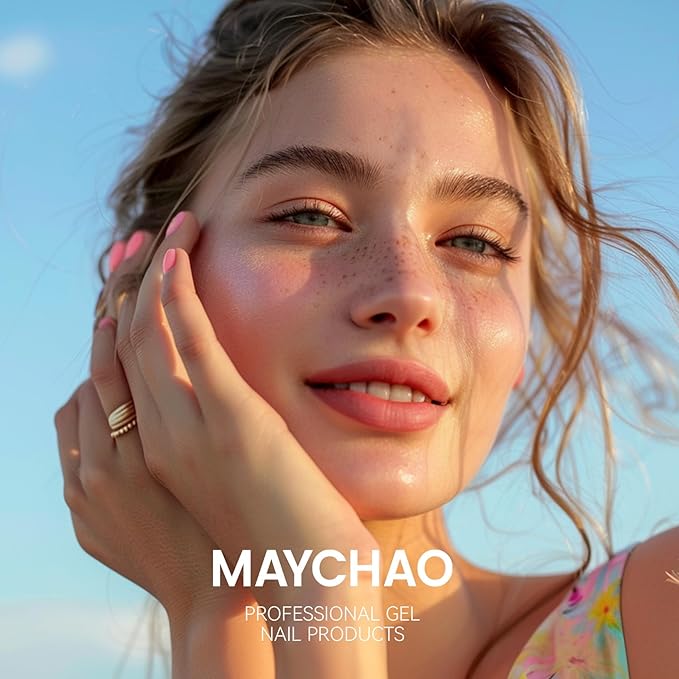 MAYCHAO 15ML Gel Nail Polish 1Pc Sour Apple Gel Polish Soak Off UV LED Nail Lamp Curing Nail Polish for Nail Art Manicure Salon DIY at Home, 0.5 OZ