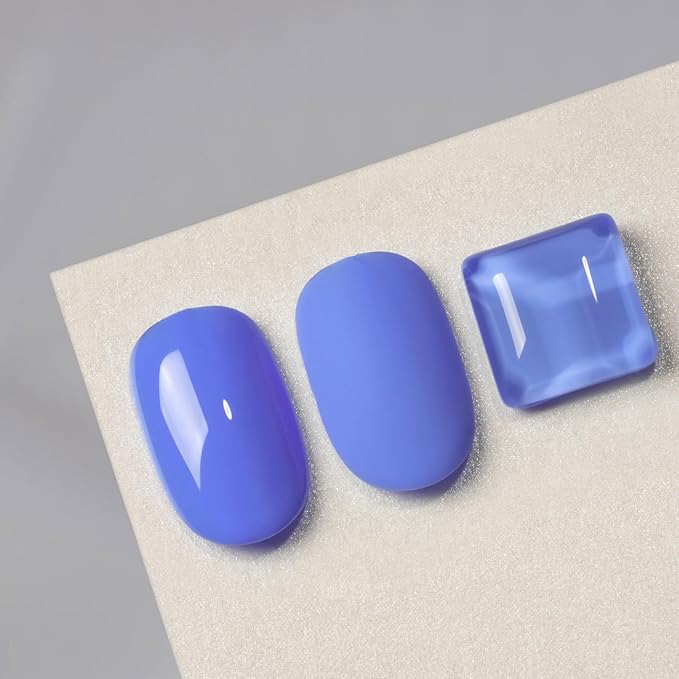 MAYCHAO 15ML Ultra Marine Gel Nail Polish 1Pc Blue Gel Polish Soak Off UV LED Nail Polish Nail Art Starter Manicure Salon DIY at Home, 0.5 OZ