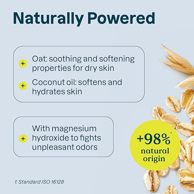 ATTITUDE Deodorant for Sensitive Skin, Aluminum Free & Baking Soda Free, Gentle & Vegan, Long-Lasting Odor Protection, Vanilla Cream Scent, 2.64 Oz