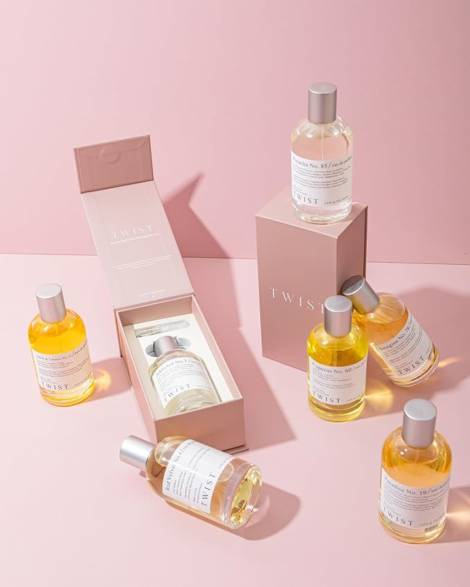 Twist Season No. 59 - Eau De Parfum Inspired by C. Herrera G.o.o.d Girl, Long Lasting Perfume For Women, Jasmine, Almond & Vanilla, Vegan Fragrance, Clean Ingredients - Spray 100 ml | 3.4 fl. oz.