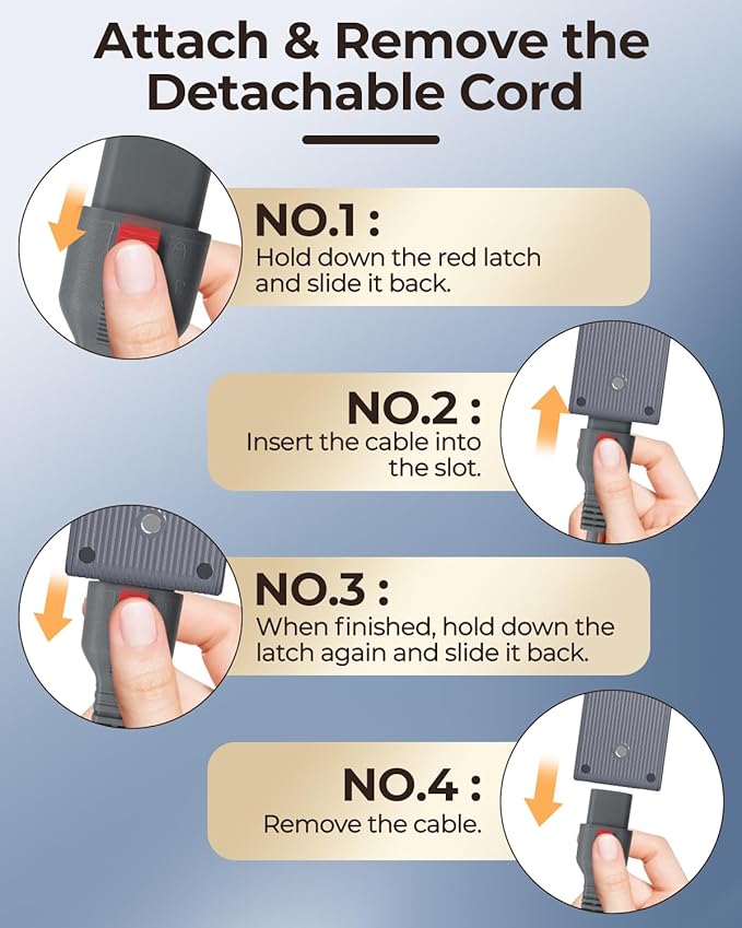 Travel Steamer Dual Voltage (110-220V), 2-in-1 Portable Steamer & Iron, 1200W, 15s Fast Heat-Up, Foldable Travel Size with Pluggable Cable, 110ml Tank for Home, Europe & Global Use