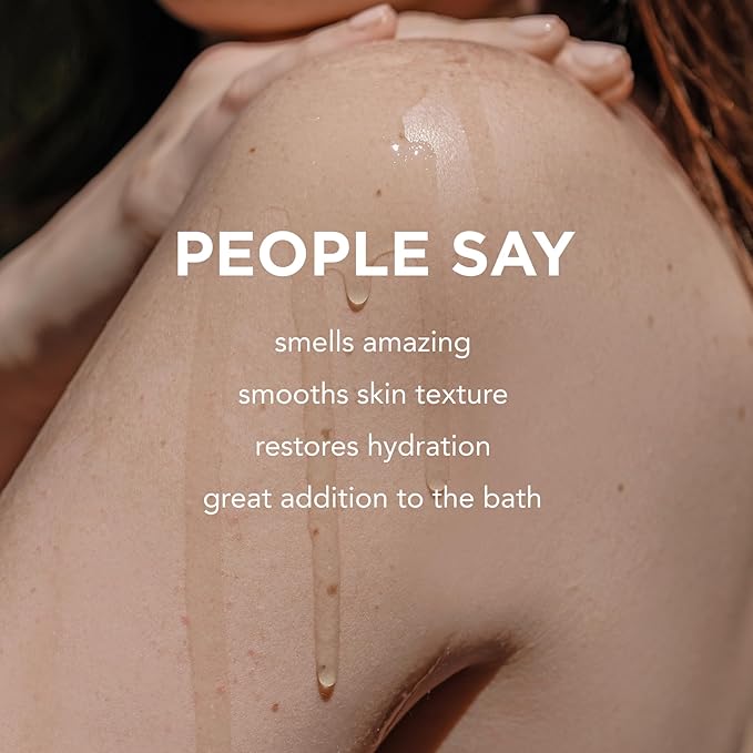 By Rosie Jane Calm Bath & Body Oil - Nourishing Body & Bath Oil to Leave Skin Soft, Smooth & Glowing - Enriched with Lavender, Chamomile & Neroli - Brightens and Boosts Collagen (125ml)