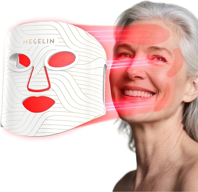 MEGELIN Upgrade Led Red Light Therapy Mask