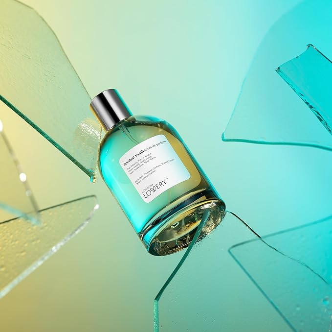 LOVERY Smoked Vanille Perfume Inspired by T.F.ord, Long Lasting Pure Vanilla for Women & Men, Clean Fragrance Spray, 100ml for Womens Birthday - USA