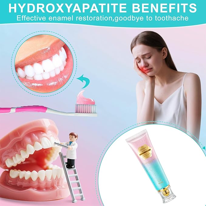 Niacinamide Whitening Toothpaste Natural Mild and Non-Irritating Nicotinamide White Toothpaste Prevents Tooth Decay Freshens Breath, and Promotes Oral Health