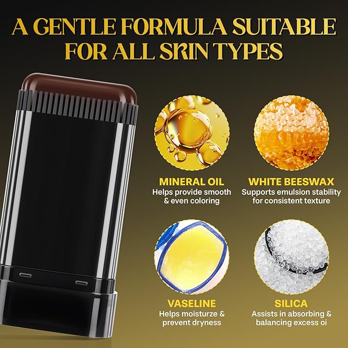 2 Pcs Safe and Convenient Comb Hair Dye, Waterproof and Sweat-Proof Hair Dye Comb, Quick Touch-Ups, 2 in 1 Instant Dye for Women & Men Applicator for Hair (Dark Brown)