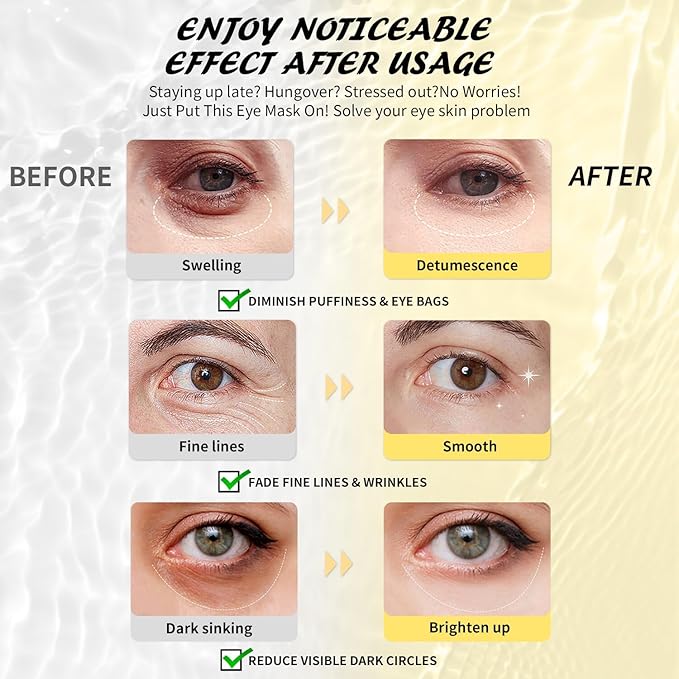 Under Eye Patches (28 Pairs), 4 Colors Eye Masks Gift Set for Dark Circles Puffy Eyes, Undereye Bags and Wrinkles Puffiness, Skin Care Gift Set for Bachelorette Party Favors