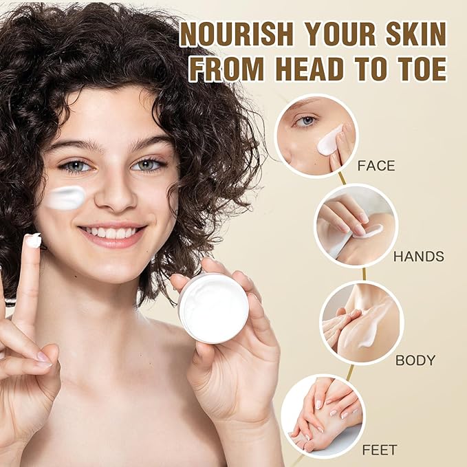 Beef Tallow for Skin, Organic Beef Tallow for Face 4 Oz., Whipped Beef Tallow Balm for Sensitive Skin, Deep Moisturizing For Face Cream, Unscented- Natural Skin Care for Body & Face Moisturizer