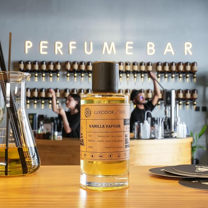 Vanilla Vapour - Eau de Parfum - Inspired by TF Tobacco Vanille - Unisex Fragrance Long-lasting 3.4 fl. oz (100ml)