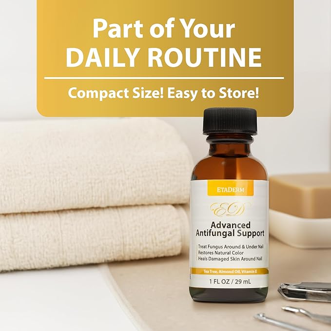 Nail Care & Repair Formula - Advanced Nail Repair for Damaged Nails Supported by Growth Oil and Enriching Serum - Promotes Polished Finish, Smooth Texture and Strengthened Nails Appearance