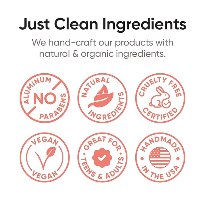 Pretty Frank Natural Aluminum-Free Deodorant Stick, Charcoal Seaside (1-Pack) | All-Day Odor Control for Women & Men | Effective, Safe, Organic Ingredients, Added Charcoal and Essential Oils