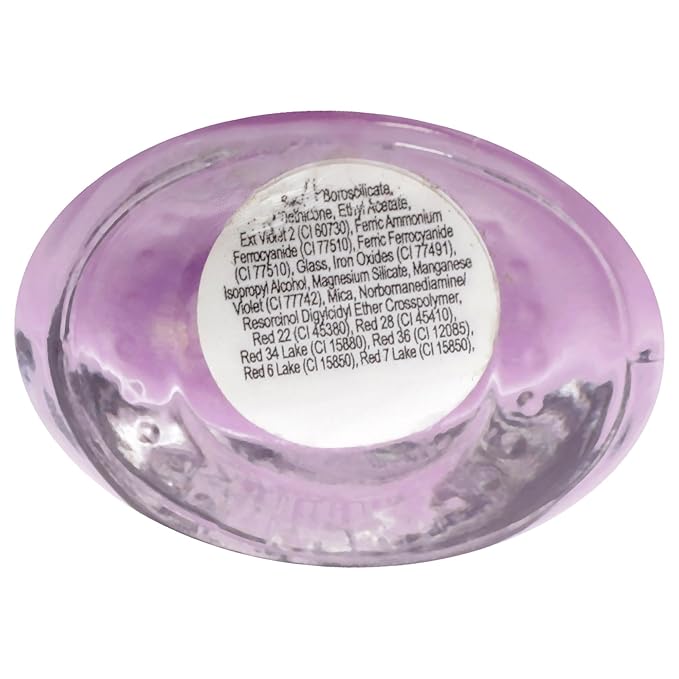 Nailtopia - Plant-Based Chip Free Nail Lacquer - Non Toxic, Bio-Sourced, Long-Lasting, Strengthening Polish - Set The Pace (Light Purple With Gold Reflects) - 0.41oz