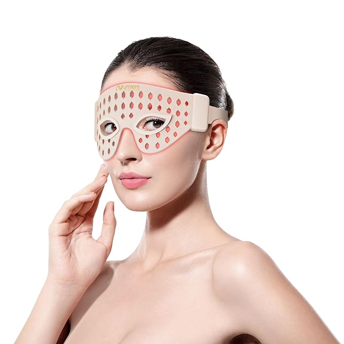 Lumina NRG Under-Eye LED Light Therapy Device for Dark Circles, Puffiness, Wrinkles & Fine Lines, Revitalize Skin, Massager for Eyelift & Skincare, Revive Kit For Eye Bags – Unisex, 1 Size