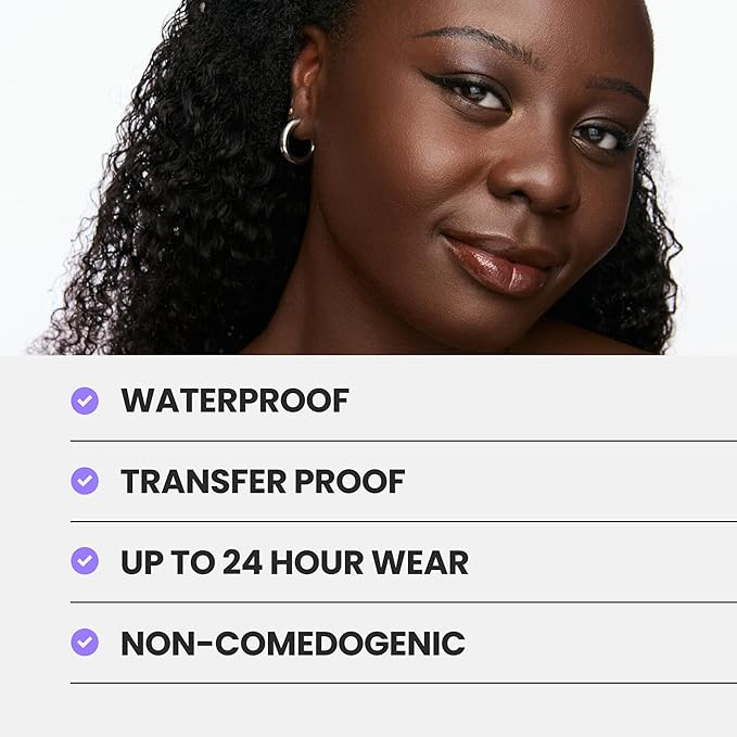 Wonderskin Hyper Bond All-Day Stay Serum Foundation – Waterproof, Transfer-Proof, 24HR Longwear Face Makeup with Niacinamide & Hyaluronic Acid – Lightweight, Natural Finish (Aura)