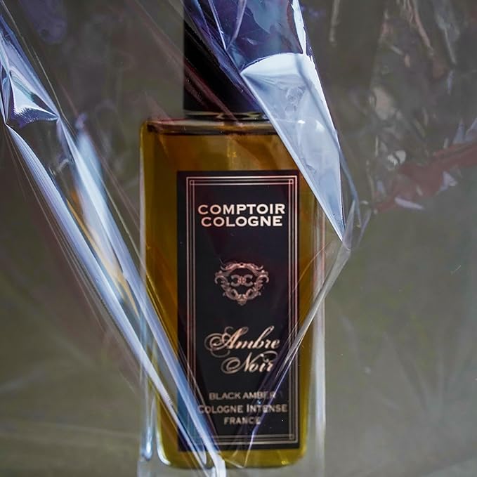 Black Amber Intense - Cologne for Men with Sun-Drenched Citrus, Cedar, and Amber Notes - Long Lasting Warm, Woody Scent - 3.3 oz