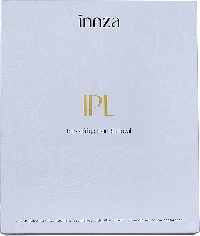 INNZA IPL Hair Removal with Ice Cooling Care Function for Women,Long-Lasting Results,999,999 Flashes Painless IPL Hair Remover, Hair Removal Device for Armpits Legs Arms Bikini Line