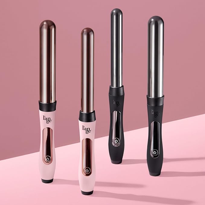 L'ANGE Hair Le Curl 25 MM Titanium Curling Wand | Professional 1 Inch Curling Iron for All Hair Types | Clip Free Hair Curler | Best Curling Wand for Tighter Curls & Beach Waves