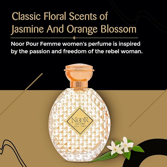 Perfume for Women – INSPIRED by A WORLD RENOWED WOMEN'S PERFUME – Grapefruit, Jasmine, Vanilla, Musk – Fresh, Feminine, Floral, Long-Lasting Eau De Parfum 100ml (3.4 fl oz)