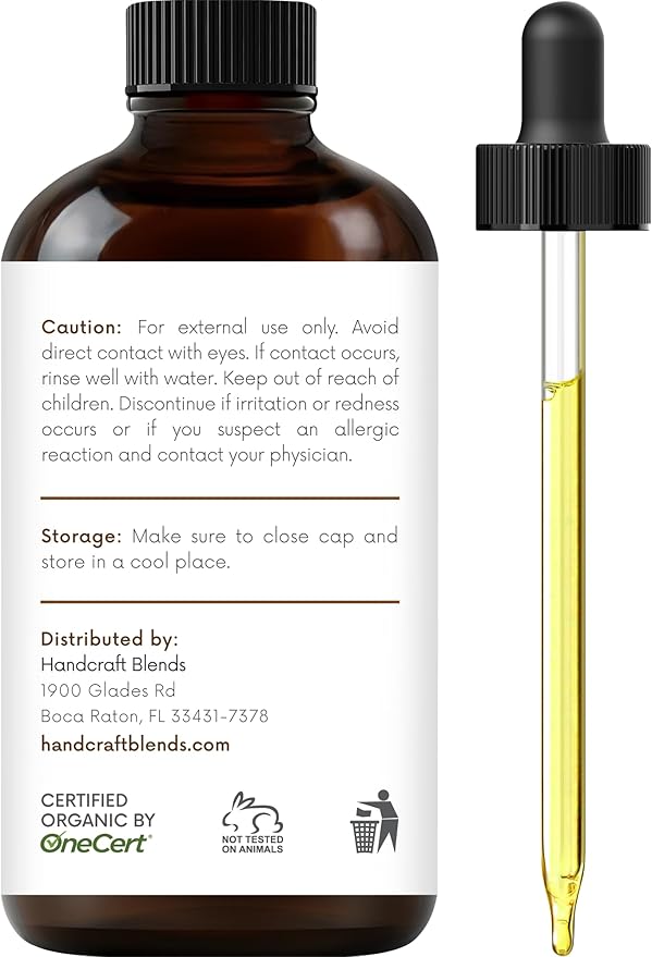Handcraft Blends Organic Cedarwood Essential Oil – 1 Fl Oz – 100% Pure and Natural – Premium Grade Essential Oil for Diffuser and Aromatherapy