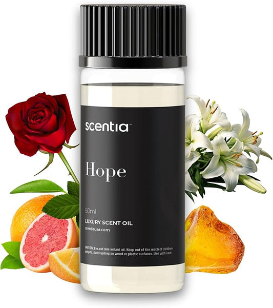 Chance-Inspired Diffuser Oil Refill- Scentia Hope Dupe Fragrance Oil Blend, Home Luxury Scents, Essential Oil Sets for Aromatherapy, Humidifiers & Candle Making | 50ml, 1.69FlOz, Thanksgiving Gift