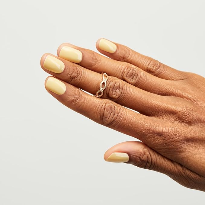 Nailtopia - Plant-Based Chip Free Nail Lacquer - Non Toxic, Bio-Sourced, Long-Lasting, Strengthening Polish - Mellow Yellow (Pastel Yellow) - 0.41oz