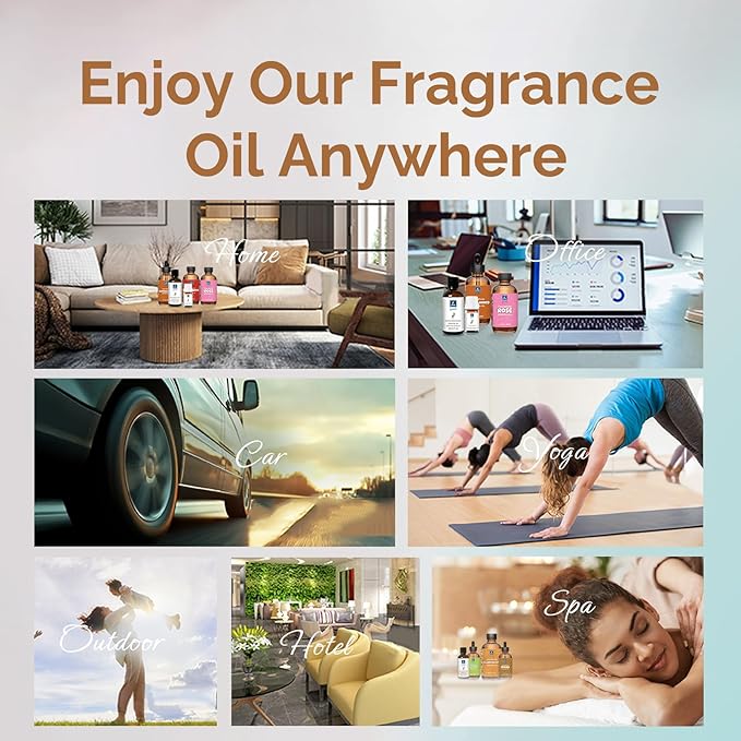 Coconut Vanilla Fragrance Oil 2 Oz, Natural Scent Oil for Home Essential Oils Diffuser, Candle Making, Soap Making, DIY Body Oils, Perfume, Body Mist, Spray