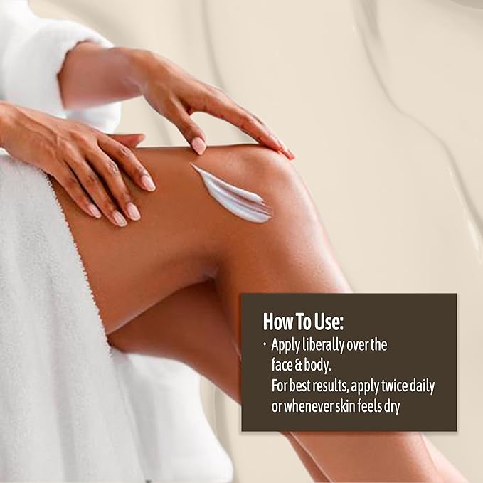 NATURE WELL Hydrate & Soften Coconut Oil Moisturizing Cream for Face, Body, & Hands, Non-Greasy, Intense Hydration & Luxurious Feel, Revives Dry & Sensitive Skin, 10 Oz