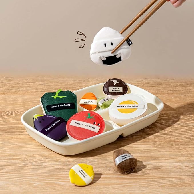 11-Piece Bento Box Makeup Sponge & Puff Set, Food Theme Beauty Foundation Puffs, 5 Types for Foundation, Concealer, Powder, Cream & Liquid Makeup, with Portable Storage Case