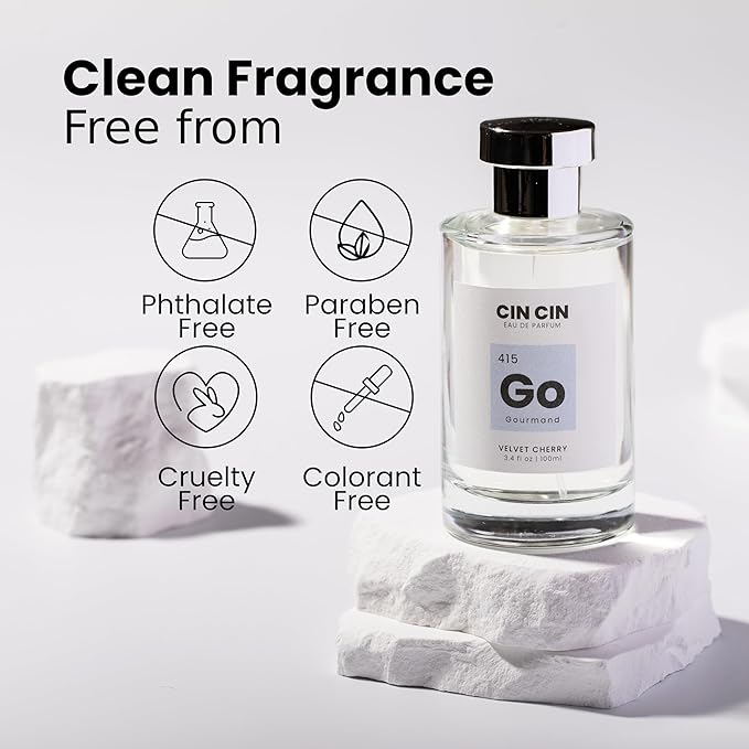 Cin Cin Smoky Vanilla - Gourmand 417 EDP 100ml Inspired by T.F's Tobacco Vanille - Long-Lasting Tobacco Vanilla Dupe Perfume for Men & Women - Paraben-Free & Concentrated Eau De Parfum Fragrance