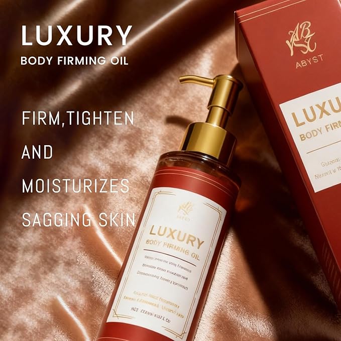 Body Firming Oil - Luxury Toning & Tightening Treatment for Crepey Skin - Hydrating, Nourishing Elixir to Improve Skin Texture & Elasticity - 120ml (1)