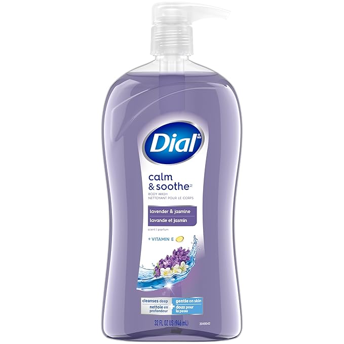 Dial Body Wash, Calm & Soothe Lavender & Jasmine Scent, 32 fl oz