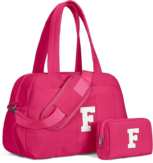 Teen Birthday Gifts-Dance Bag, Kid Weekender Bags，10 Year Old Girl Birthday Gifts-Girl Overnight Bag with Wet Pocket，Lightweight Travel Tote Personalized Cheer Bags with Makeup Pouch