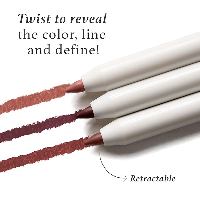 Julep With a Trace Retractable Creamy Long-Lasting Lip Liner, Sweet Truffle