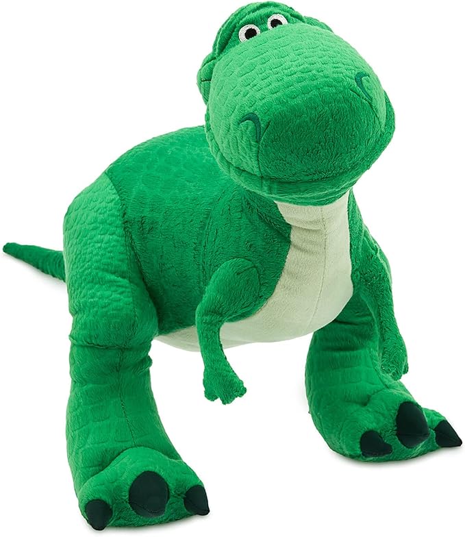 Disney Store Toy Story Plush, Rex, Iconic Cuddly Toy Character with Embroidered Eyes and Soft Plush Features, Suitable for All Ages