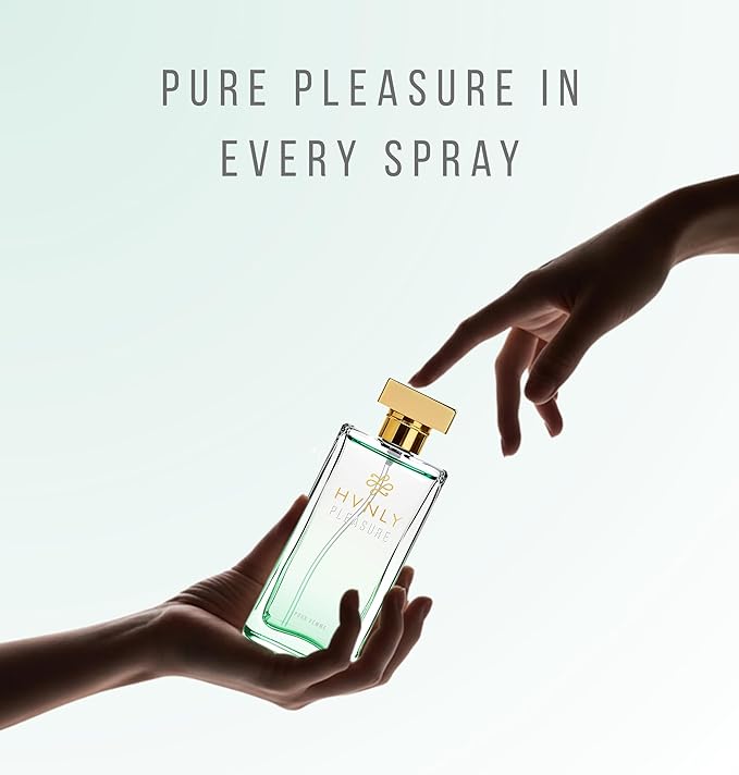 HVNLY Pleasure EDP | Perfume For Women | An Ideal Gift | Long Lasting Premium Fruity Floral Fragrance | Cherry, Strawberry,Patchouli | Best For Night Out & Casual Wear | 3.4 fl.oz