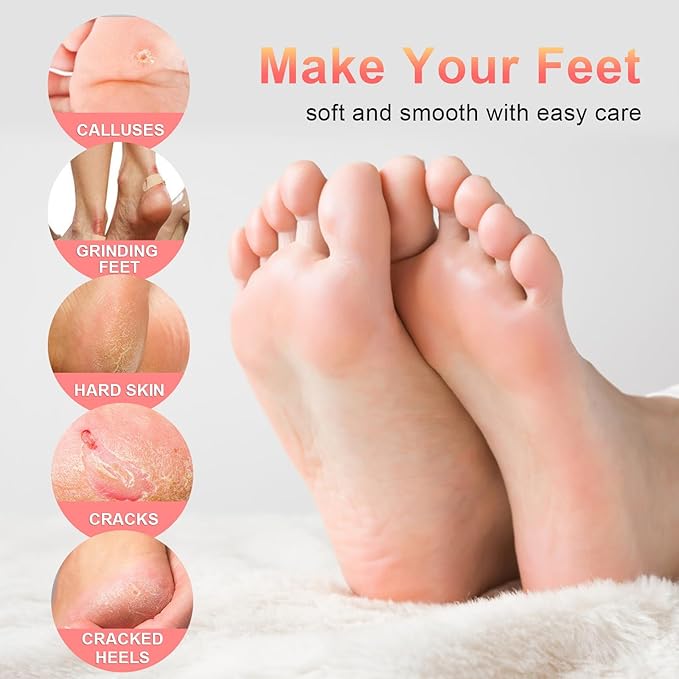 Foot Peeling Mask Exfoliant for Peeling Off Calluses, Natural Exfoliator for Dry Dead Skin, Callus, Repair Rough Heels Soft Smooth Touch