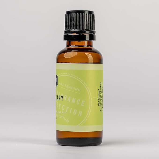 P&J Trading - Rosemary Scented Oil 30ml - Fragrance Oil for Candle Making, Soap Making, Diffuser Oil