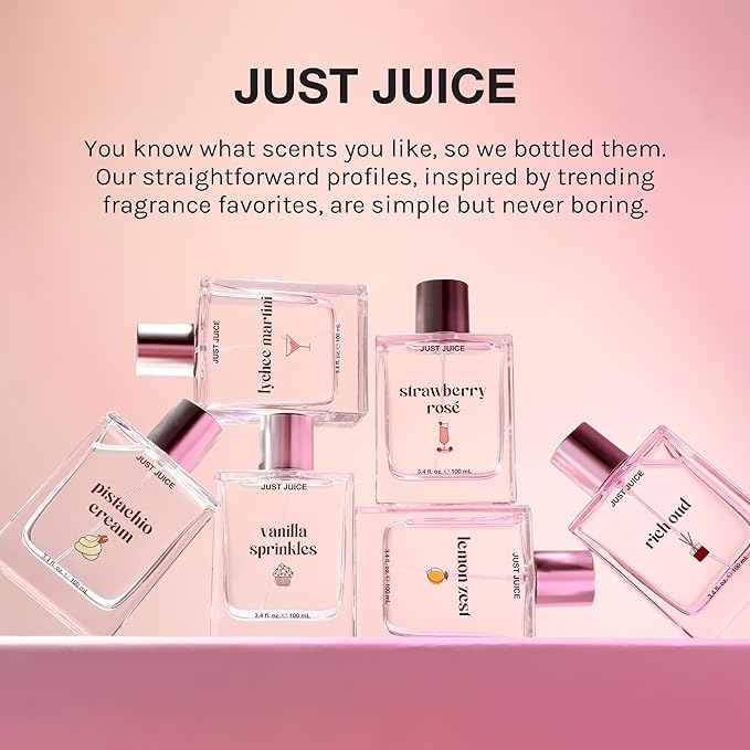 Just Juice Rich Oud - Oud Perfume for Women and Men - Bergamot, Saffron, and Amber Perfume - Rich and Woody Scent - 3.4 oz