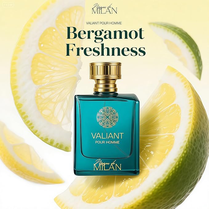 Men's Cologne Premium Fragrance Spray 100ml - Eau De Parfum - Long Lasting Woody, Spicy Scent for Daily Wear Inspired by Luxury Perfume(Valiant)