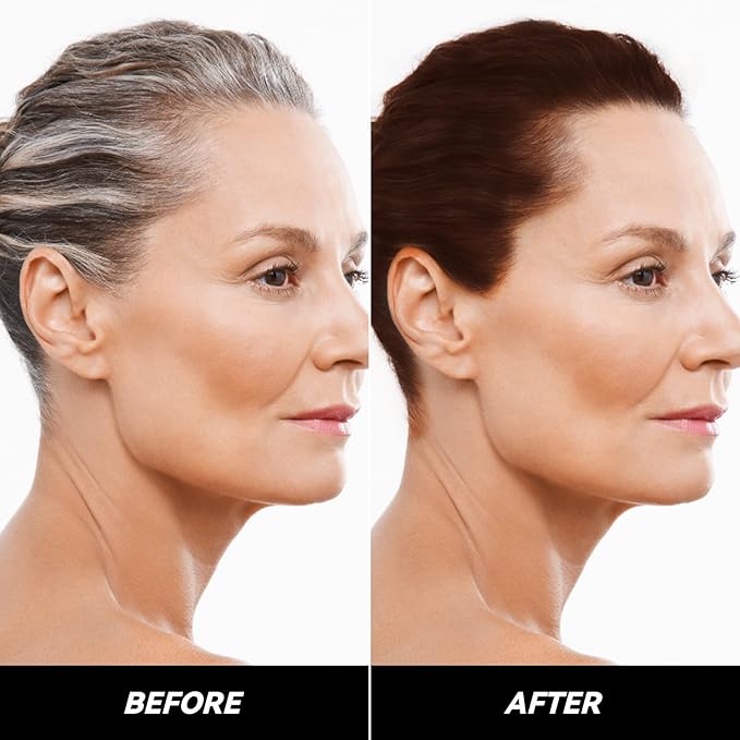 Hair Touch-Up Stick, Instant Gray Hair Cover Stick, Built-In Comb for Seamless Blending, Cream Concealer, Quick Temporary Cover