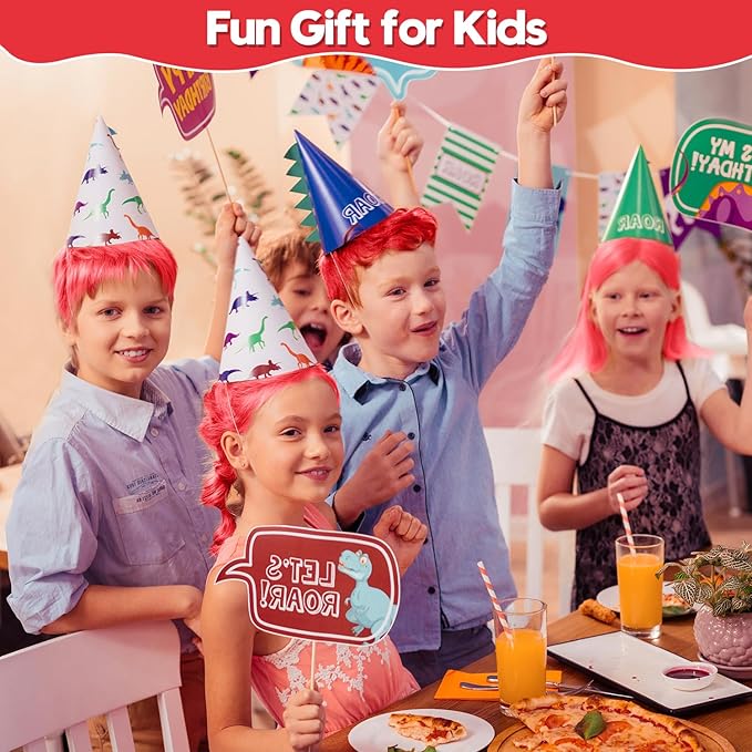 Red Hair Color Wax - Temporary & Washable Hair Styling Mud Gel for Men, Women, Kids,For Halloween, Cosplay, Party, Crazy Hair Day & Children's Day