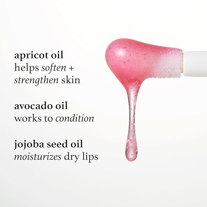 Julep So Plush Glossy Lip Oil – Hydrating Lip Tint with Apricot, Avocado & Jojoba Oils – Non-Sticky Shine, Moisturizing Lip Gloss for Soft, Nourished Lips – Vegan & Cruelty-Free (04 Hot Pink)