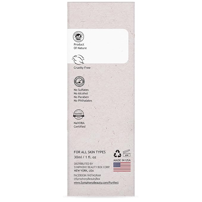 Purifect Niacinamide Serum for Face – Dark Spot Corrector, Tightens Skin & Minimizes Pores – Made in USA – With Vitamin E & Hyaluronate to Hydrate, Smooth Fine Lines & Support Radiant Complexion