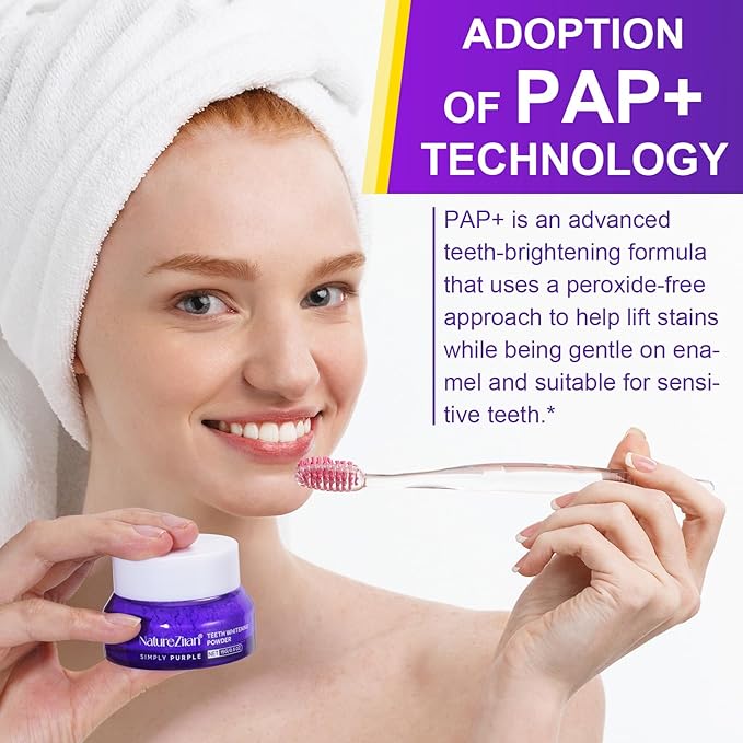 Teeth Whitening Powder - Teeth Whitening - Removes Stains - No Sensitivity - Enamel-Safe Toothpaste Power