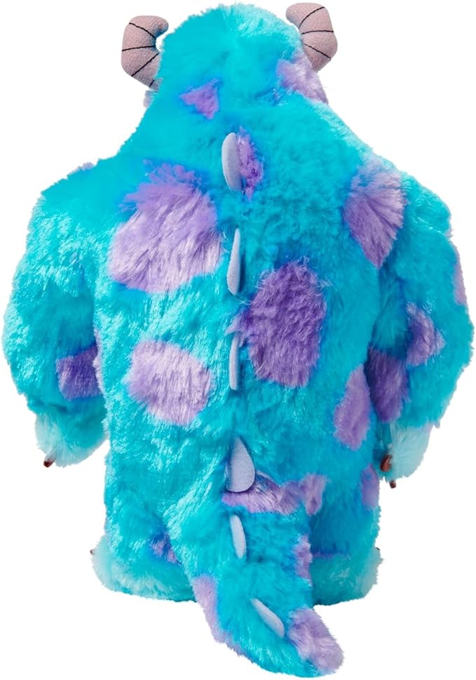 Disney Store Sulley Plush Toy - Soft 9-Inch Cuddly Monster from Pixar's Monsters, Inc - Iconic Blue & Purple Design - Perfect Collectible & Cozy Companion for Fans and Kids Everywhere