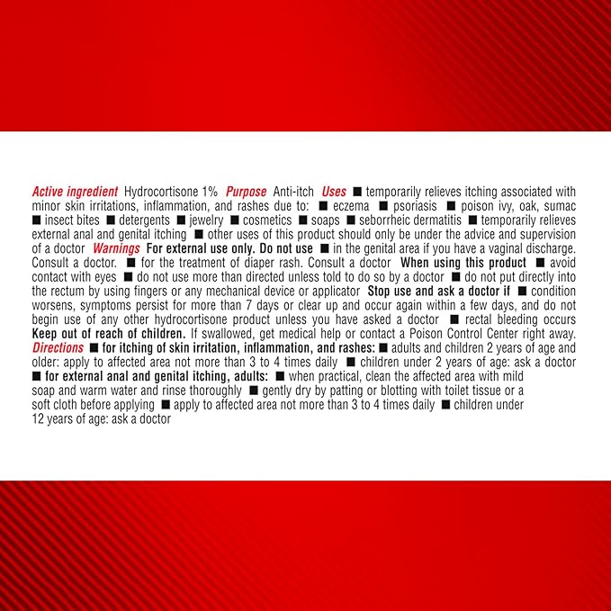 Cortizone-10 Maximum Strength Soothing Aloe Itch Relief Cream, 1% Hydrocortisone, Fast-Acting, Anti-Itch Cream for Bug Bites, Rash, Eczema, Psoriasis, Poison Ivy, Oak, Sumac, 2 oz (Pack of 4)